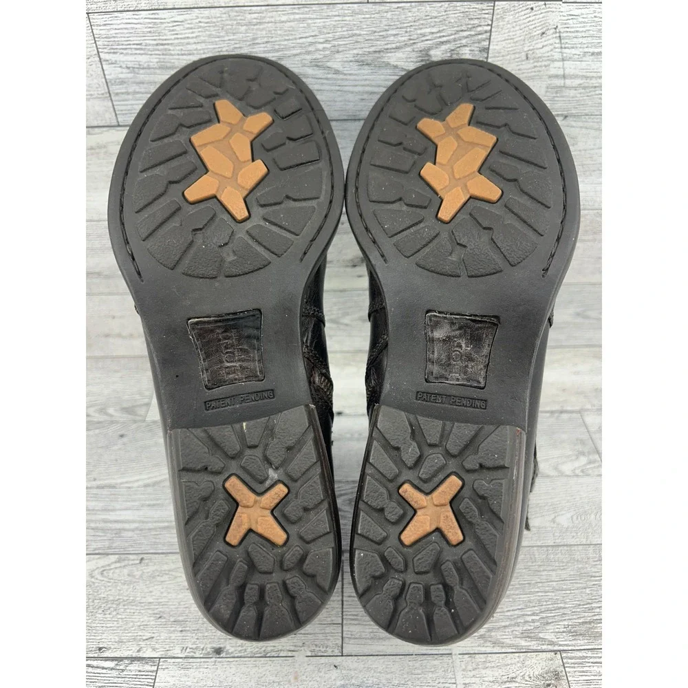 Born leather ankle